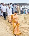 Coastal erosion: Kanimozhi inspects Tiruchendur beach, assures action