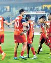 NorthEast United Crush Hyderabad 4-1