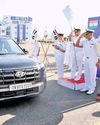 Navy's car rally flagged off