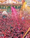 Tight Security Ensures Calm Holi, Ramzan Prayers