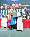 Saveetha varsity honours ISRO chief at convocation Saveetha varsity honours ISRO chief at convocation