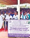After 22 days of protest, powerloom weavers in Kovai begin hunger strike After 22 days of protest, powerloom weavers in Kovai begin hunger strike