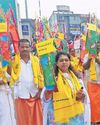 Residents resort to kavadi to stall hydro plant works Residents resort to kavadi to stall hydro plant works