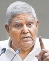 'N-missile': V-P raps SC on setting Prez timeline