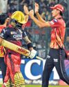 Following rain, pain for RCB camp Following rain, pain for RCB camp