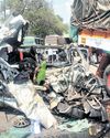 Three Returning From KL Die As Car Rams Lorry Three Returning From KL Die As Car Rams Lorry