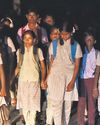Lack of buses to village forces Dalit kids to trek 2 km daily after school Lack of buses to village forces Dalit kids to trek 2 km daily after school
