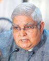 Can't help economies of nations working against India, says Dhankhar Can't help economies of nations working against India, says Dhankhar