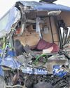 Five killed in Karur bus-van crash Five killed in Karur bus-van crash
