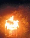 Man dies, four sustain injuries as temple chariot catches fire Man dies, four sustain injuries as temple chariot catches fire