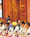 Punjab, HP take water row to NITI Aayog meet Punjab, HP take water row to NITI Aayog meet