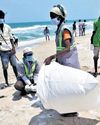 500kg of nurdles collected in Dhanushkodi12