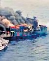 DGS Confirms Toxic Materials, Explosives Aboard Vessel on Fire29