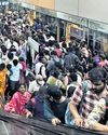 Chaos Grips Metro as Airport Station Goes Offline for Hours14