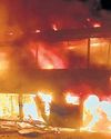 28 Injured as Electric Bus Goes Up in Flames in Kovai6