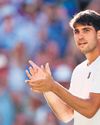 Alcaraz digs deep to overcome opening hurdle64