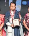 VIT Founder Felicitated for Public Service by FeTNA13