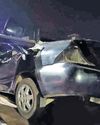 3 killed as car rams truck near GD Naidu flyover15
