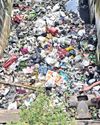 Plastic waste, garbage choke Ekangipuram canal Plastic waste, garbage choke Ekangipuram canal12