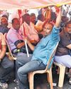 Talks with min inconclusive, Tasmac staff launch protest Talks with min inconclusive, Tasmac staff launch protest12