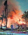 Fire breaks out at Anna Nagar godown8