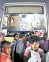 Passengers protest 'diversion' of govt buses to Tiruppur DMK meet18