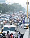 Heavy traffic on roads to Chennai as lakhs return after Pongal break23