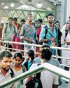 Over 13 lakh leave city for hometown using public transport to cast votes23