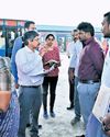 Ahead of makeover, IIT prof inspects bus stand