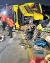 Passenger bus crash in Indonesia kills 16, many hurt Passenger bus crash in Indonesia kills 16, many hurt23