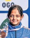 Eight-month pregnant Meghna claims medals25