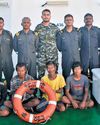 Coast Guard nabs Myanmar fishers for crossing IMBL