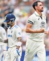 Starc contrast: Oz show spirit, India toil