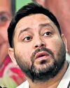 NDA slams Tejashwi for skipping many sittings in winter session of Assembly NDA slams Tejashwi for skipping many sittings in winter session of Assembly14