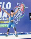 Mizo orphan wins tribal weightlifting gold23