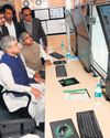 Vaishnaw checks hi-tech track monitoring system