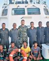 Four Myanmarese fishers arrested for crossing IMBL