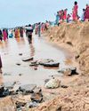 Bait arches constructed sans nod eat into beach near Tiruchendur temple