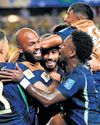 Surf up: Cunha shines as Brazil get vital win Surf up: Cunha shines as Brazil get vital win20