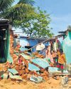 Man bulldozes in-laws' house over dispute