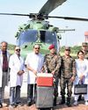 Army airlifts donor’s kidney to transplant in soldier’s wife Army airlifts donor’s kidney to transplant in soldier’s wife10