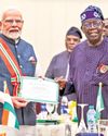 Modi receives Nigeria's second highest national award, vows to boost ties