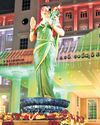 Redesigned Telangana Talli statue unveiled