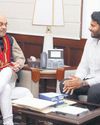 Shah gave me valuable inputs to strengthen NDA in K'taka: Nikhil