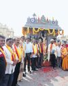 Kannada Ratha Yatre reaches Mysuru