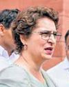 Priyanka hits back at govt, says ‘don’t play politics over war’4