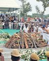 KARNATAKA BIDS TEARFUL ADIEU TO KRISHNA