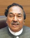 Do not politicise distribution of Ashraya houses, says Eshwarappa