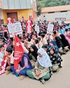 STUDENTS PROTEST AGAINST LACK OF BUS SERVICES