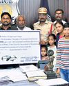 NRI donates advanced drone for better policing